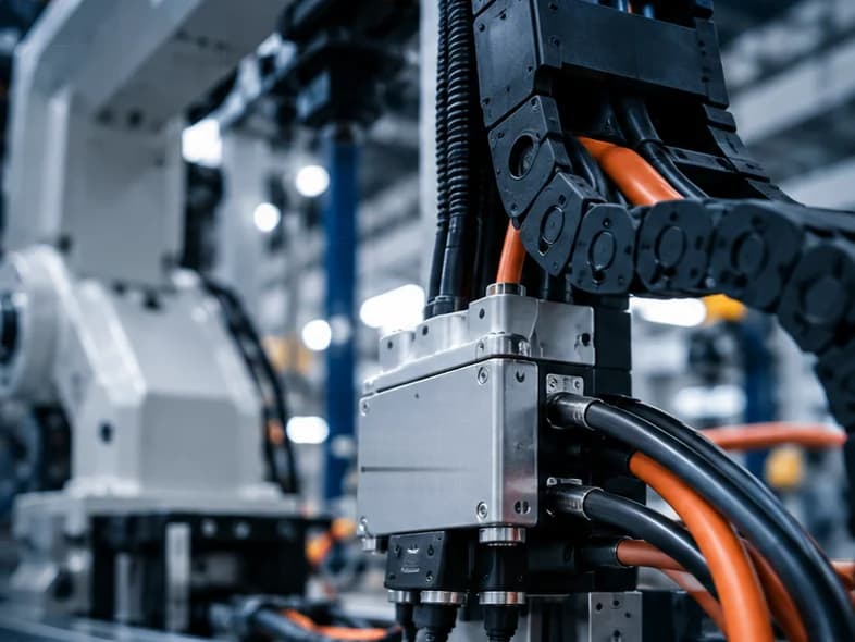 Industriële automatisering en machines met geïntegreerde connectiviteit