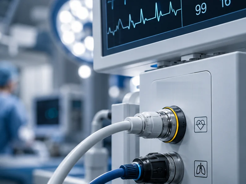 Medische apparatuur met precisieconnectiviteit