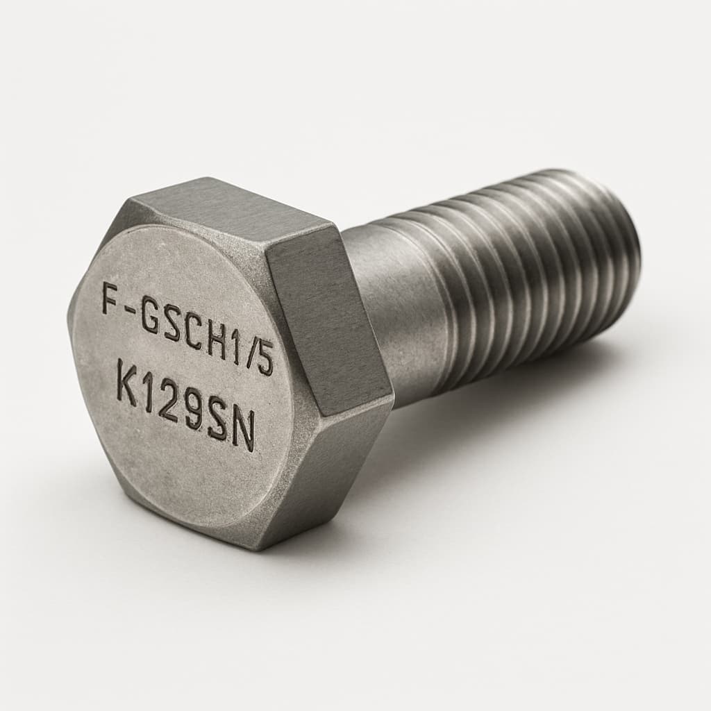 Molex / FCT F-GSCH1/5-K129SN Sechskantschrauben — illustrative, KI-generierte Abbildung