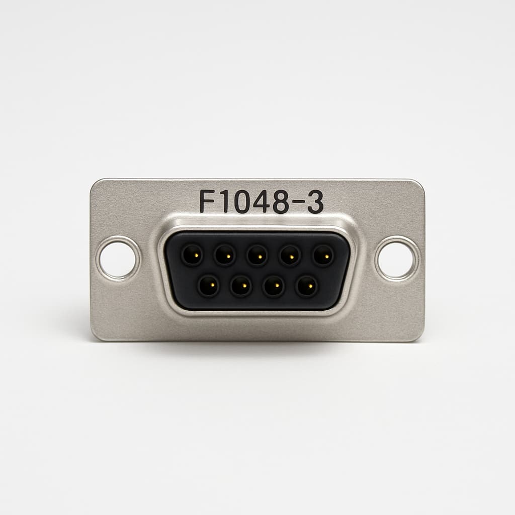 Molex / FCT F1048-3 — illustratieve, door AI gegenereerde afbeelding