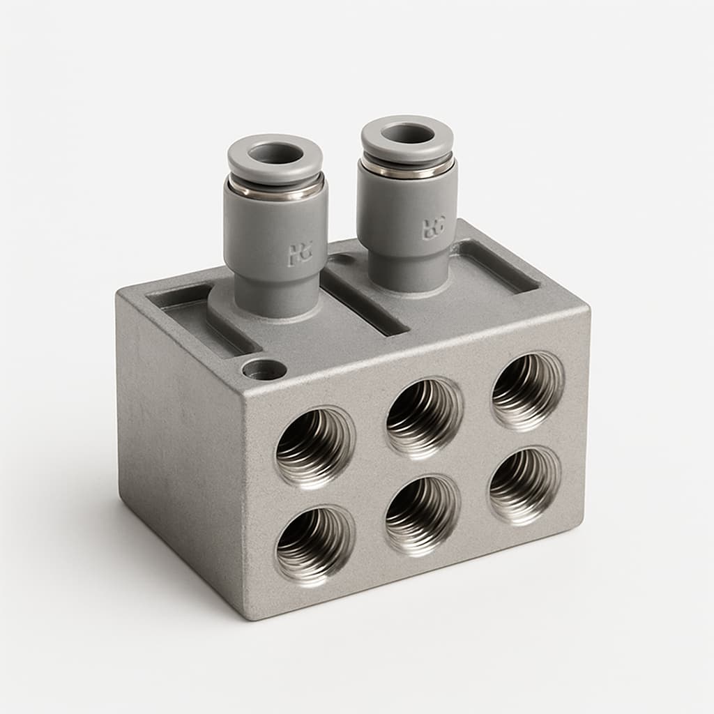 F62M031S245 F-GSCH-1/5 2x4-40 — illustratieve, door AI gegenereerde afbeelding