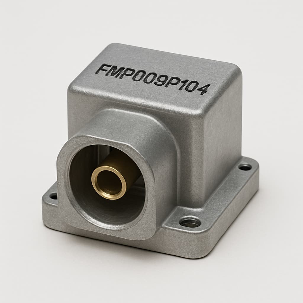 MOLEX / FCT FMP009P104 40A connector — illustratieve, door AI gegenereerde afbeelding
