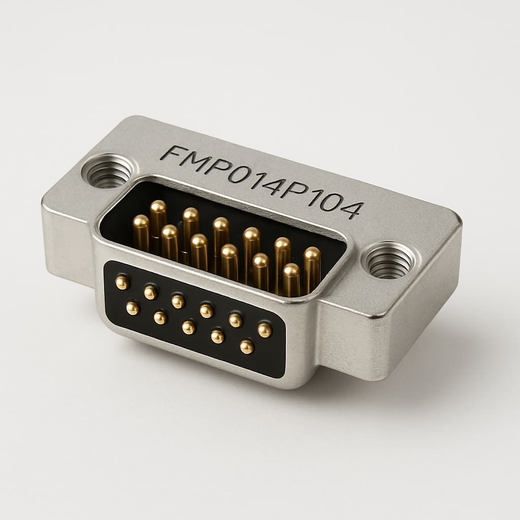 Molex / FCT FMP014P104 20A — illustratieve, door AI gegenereerde afbeelding