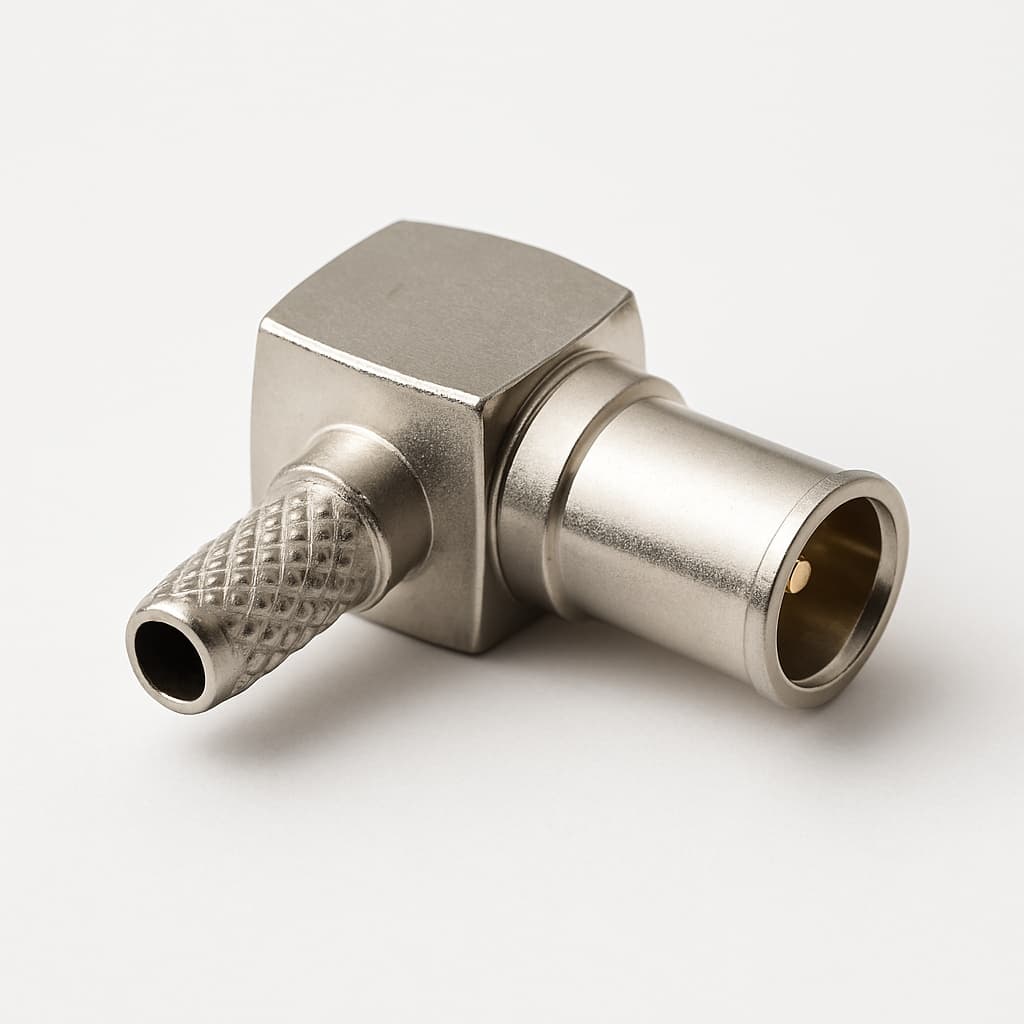 Molex / FCT FMS002S101 75 OHM Krimp — illustratieve, door AI gegenereerde afbeelding