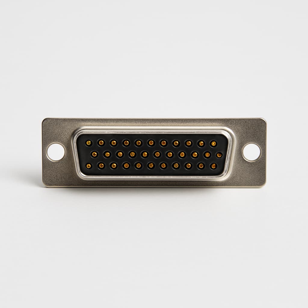 FPHGR-4A M3 D-Sub 37P-component — illustratieve, door AI gegenereerde afbeelding