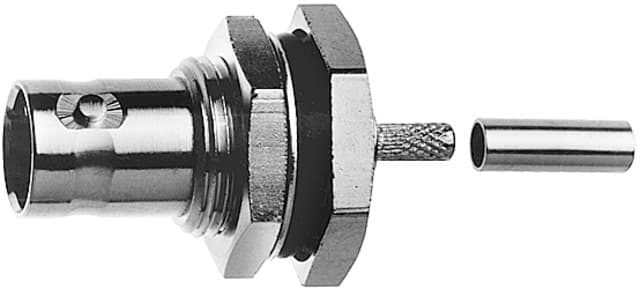 Telegaertner J01003B5032 BNC bulkhead-jack