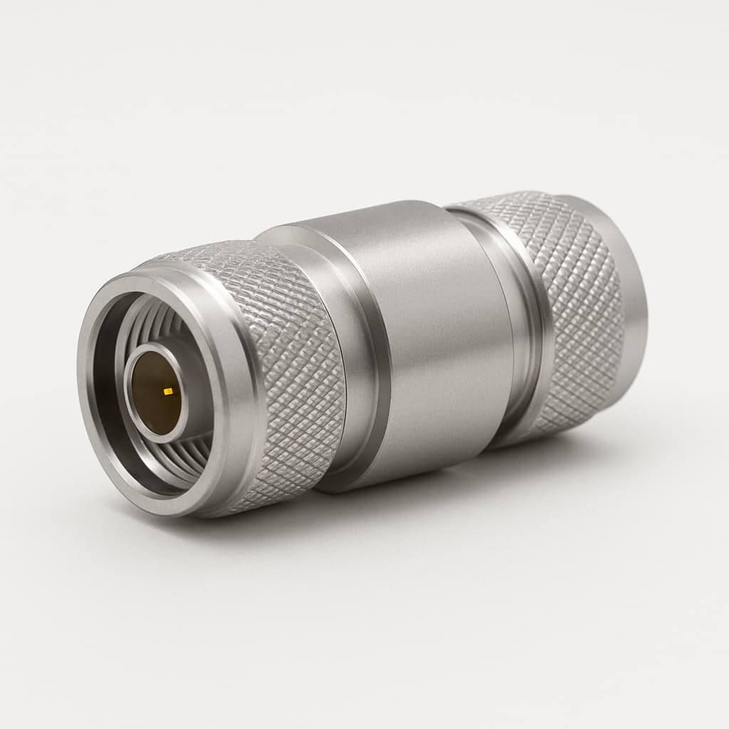 Telegartner J01024A1120 N (f-m-f) IP67 UG-107/U — illustratieve, door AI gegenereerde afbeelding