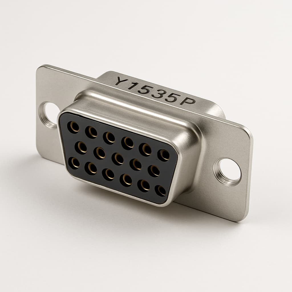 MOLEX / FCT Y1535P — illustratieve, door AI gegenereerde afbeelding