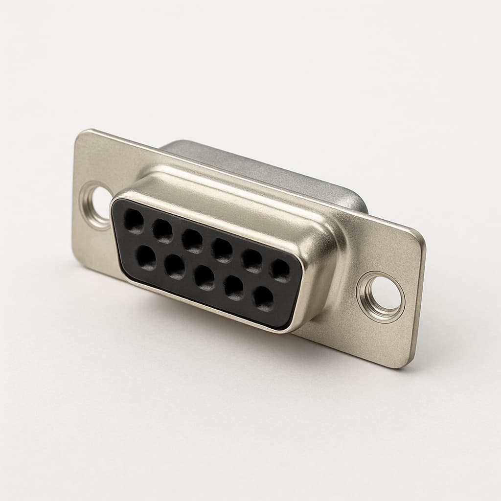 D-SUB connector F15S4G2 — illustratieve, door AI gegenereerde afbeelding