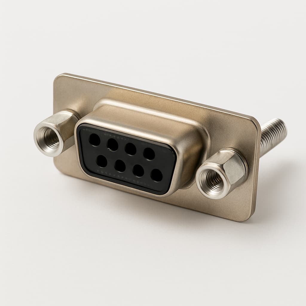 MOLEX / FCT F50S1G3 D-Sub — illustratieve, door AI gegenereerde afbeelding