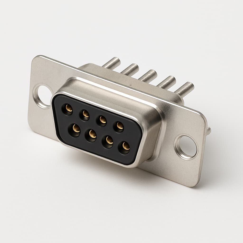 MOLEX / FCT FC09P5G1 D-Sub Filter Connector — illustrative AI-generated image