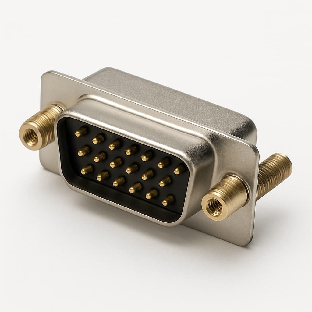 MOLEX / FCT FC15S1G1 D-Sub Filter Connector — illustrative AI-generated image