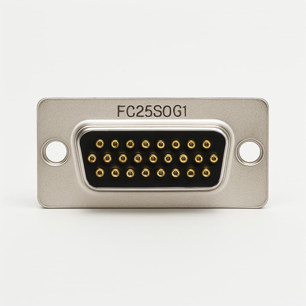 Molex / FCT FC25S0G1 — illustrative, KI-generierte Abbildung