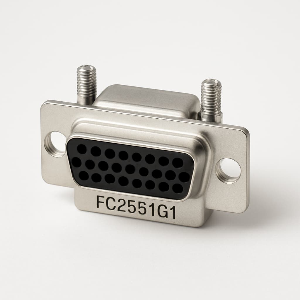 Molex / FCT FC25S1G1 — illustrative, KI-generierte Abbildung