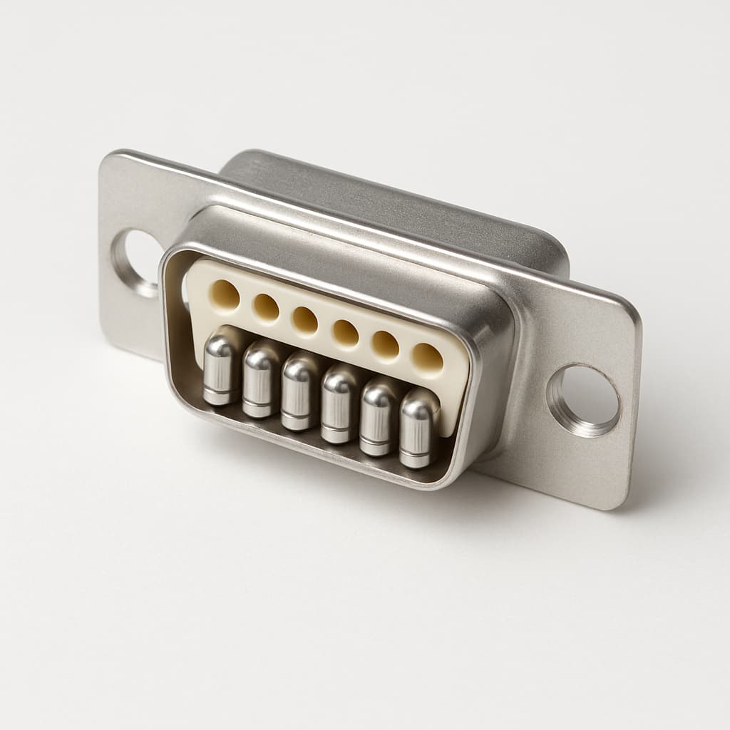 Molex / FCT FC50S0G1 D-Sub Filter Connector — illustrative AI-generated image