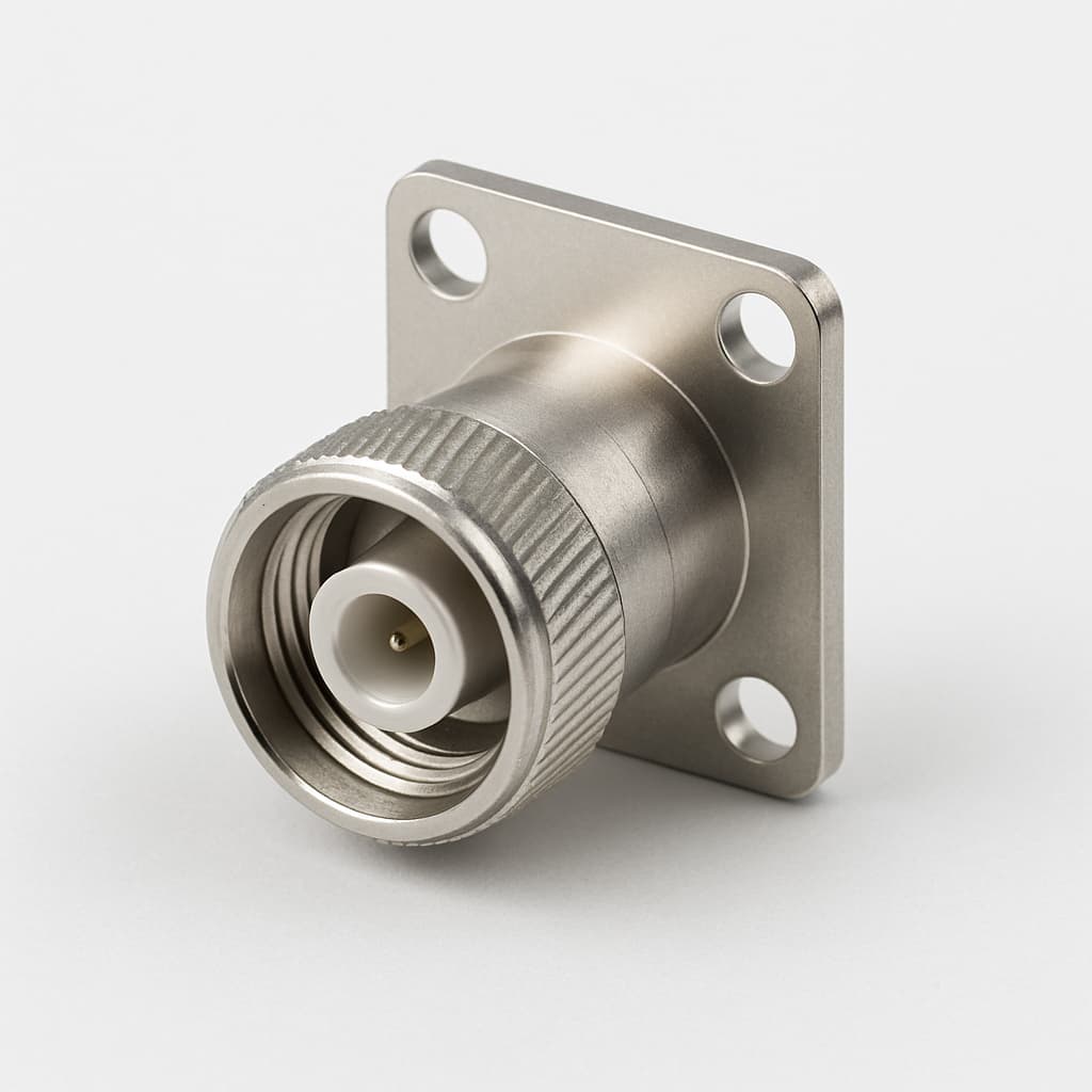 Molex / FCT FDE002P116 DIN 50 OHM G2 — illustrative, KI-generierte Abbildung