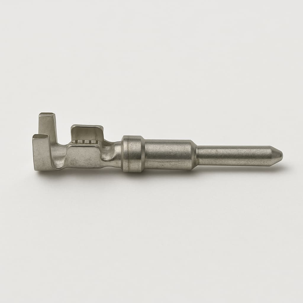 MOLEX / FCT FK22P-02V-6097 Stiftkontakt — illustrative, KI-generierte Abbildung