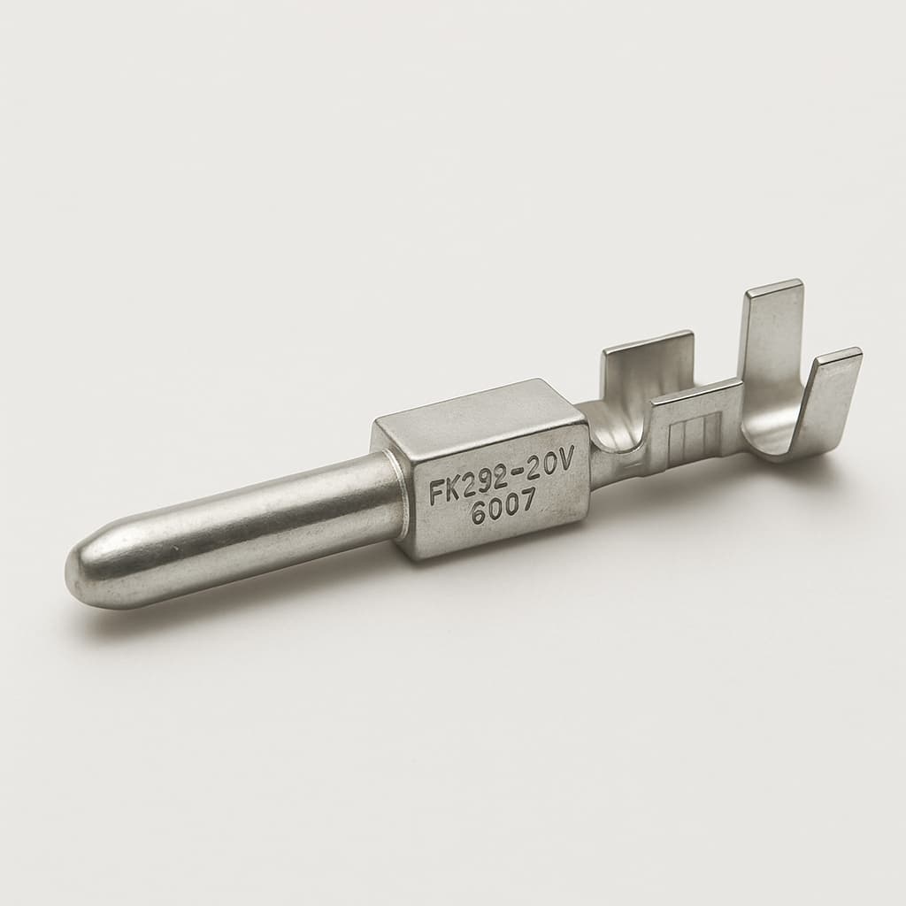 MOLEX / FCT FK22P-08V-6097 Stiftkontakt — illustrative, KI-generierte Abbildung