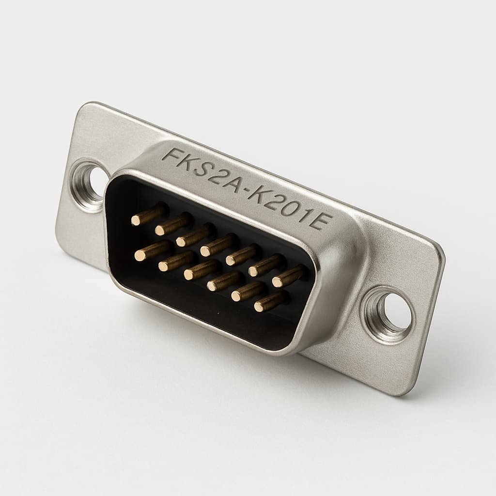 Molex / FCT FKS2A-K201E — illustratieve, door AI gegenereerde afbeelding