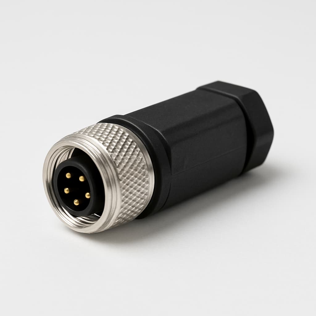1731070877 (FM13W6P5) male connector — illustratieve, door AI gegenereerde afbeelding