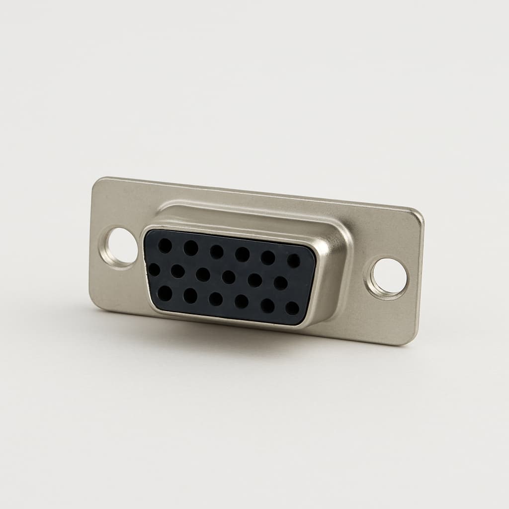 FM36W4S1-K121 female connector — illustratieve, door AI gegenereerde afbeelding
