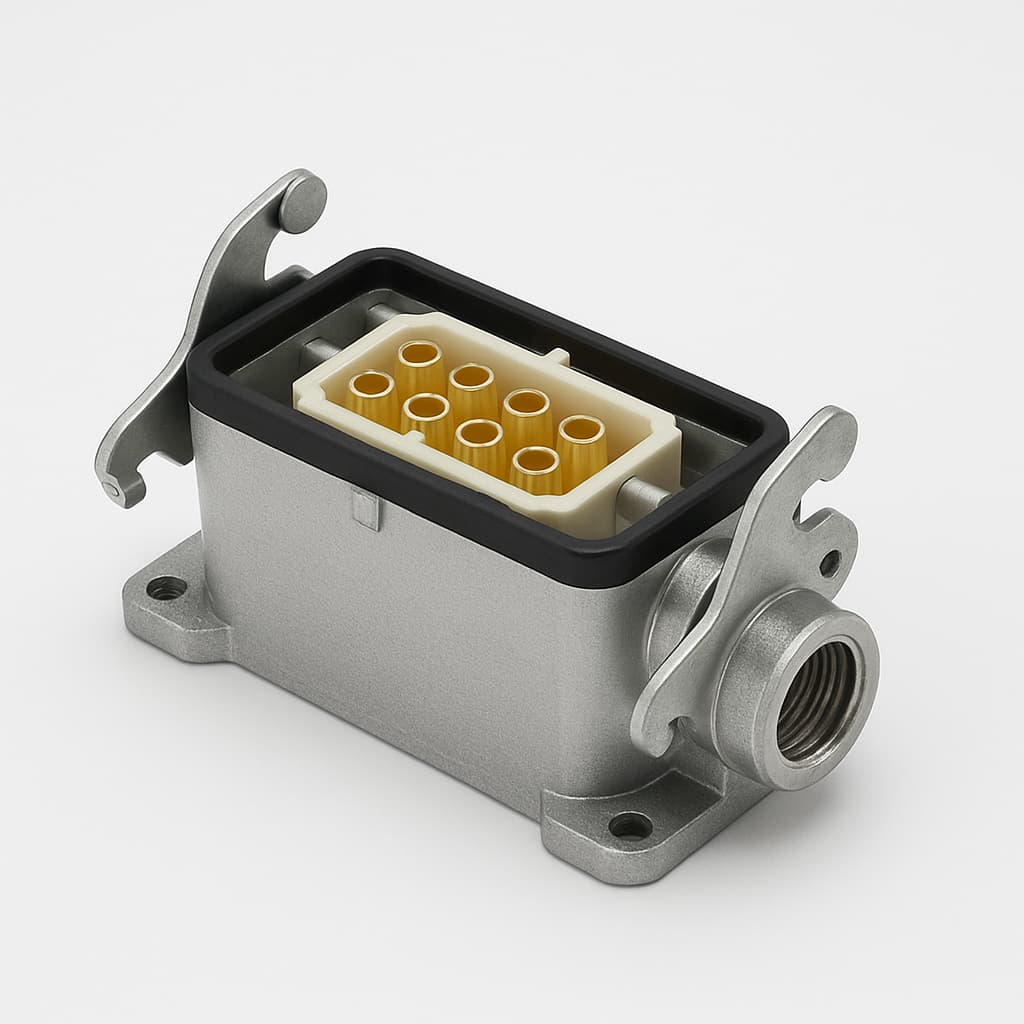 Molex / FCT FMP021S104 30A — illustrative, KI-generierte Abbildung