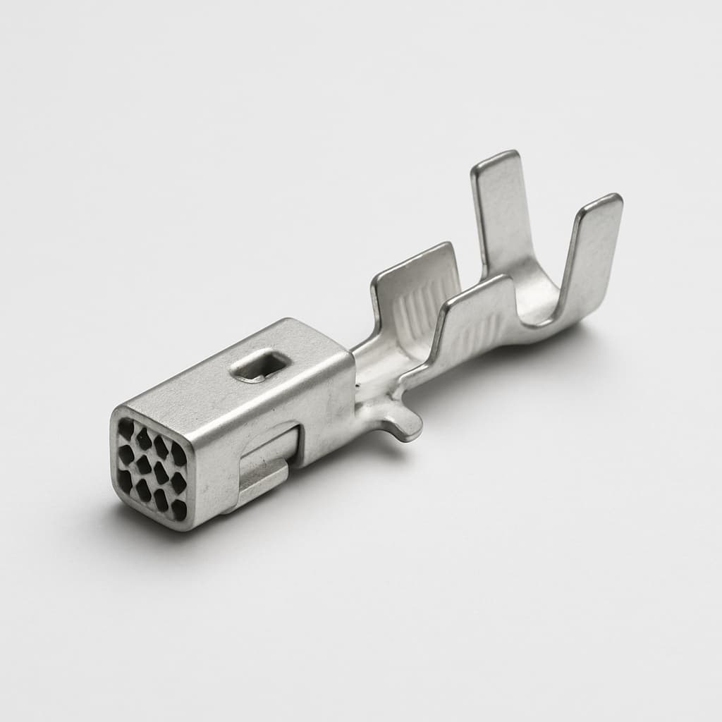 Molex / FCT FMP035P117 DIN 10A Krimp G2 — illustratieve, door AI gegenereerde afbeelding