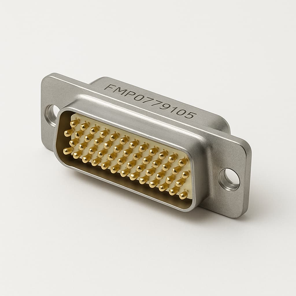 MOLEX / FCT FMP077P105 Steckverbinder — illustrative, KI-generierte Abbildung