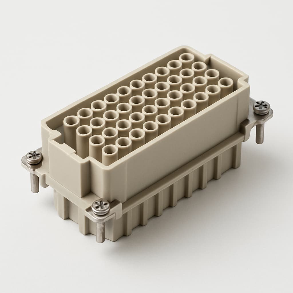 Molex / FCT FMP077S105 DIN 40A G3 — illustrative, KI-generierte Abbildung