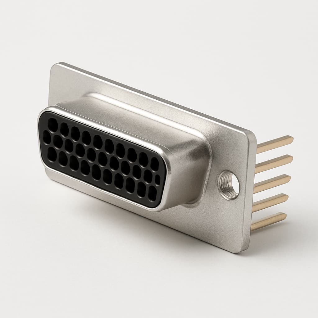 Molex / FCT FMP094S140 Press-Fit, 30A — illustratieve, door AI gegenereerde afbeelding