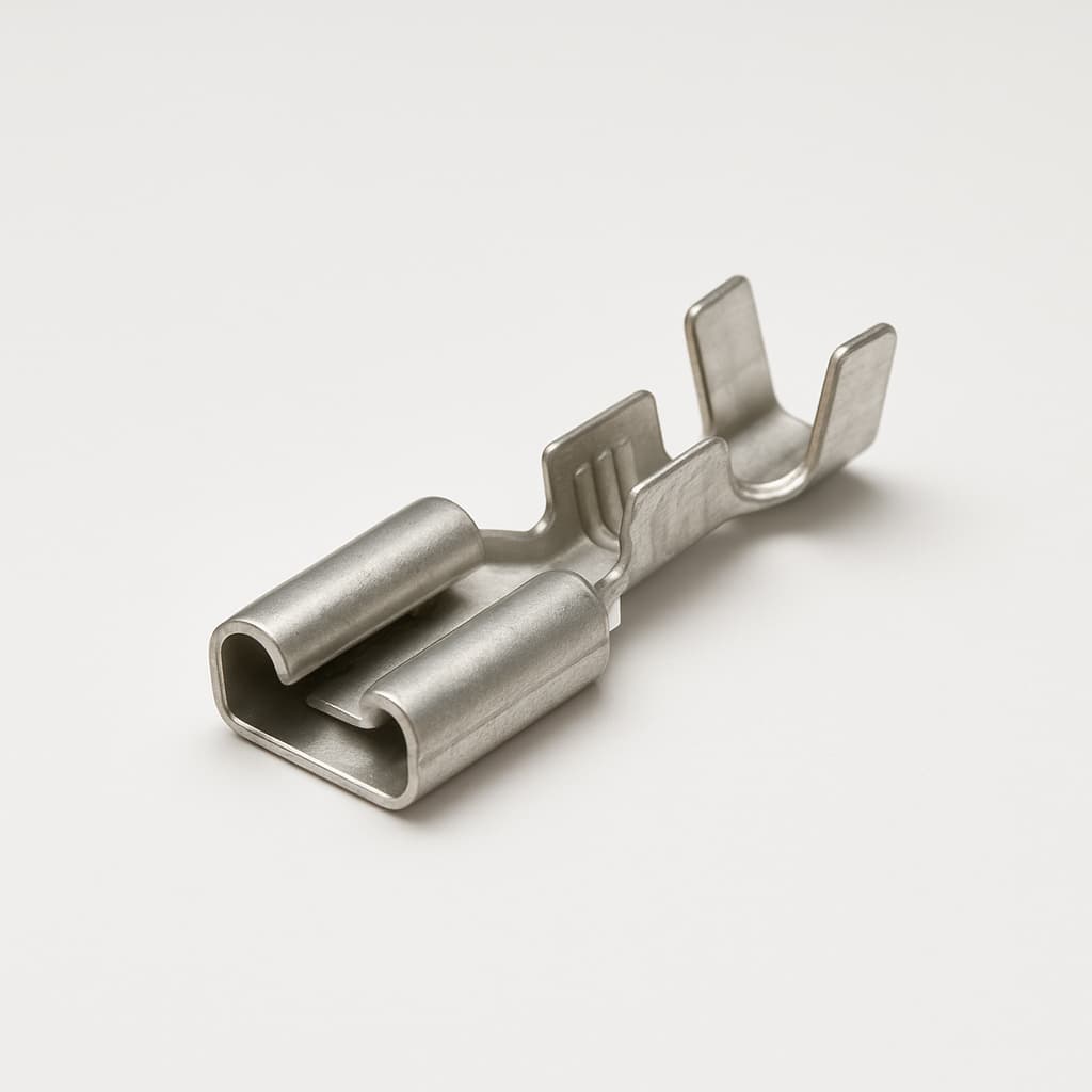 FU13W3S7-K121 Buchse Crimp-Steckverbinder — illustrative, KI-generierte Abbildung