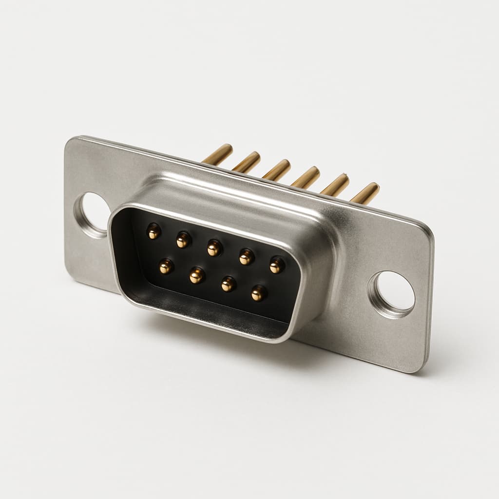 MOLEX / FCT FWDR09P1-K415 — illustrative, KI-generierte Abbildung