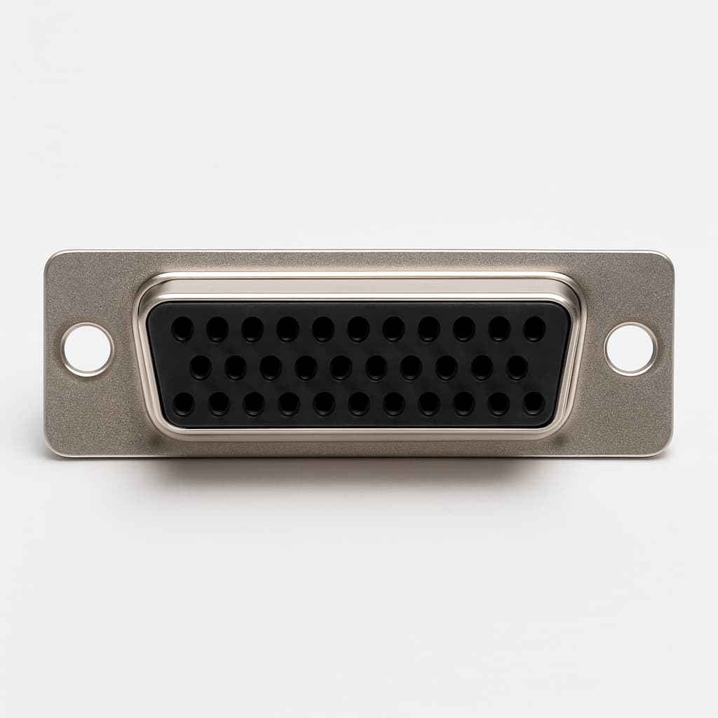 MOLEX / FCT FWDR25S-K414 D-Sub — illustrative, KI-generierte Abbildung