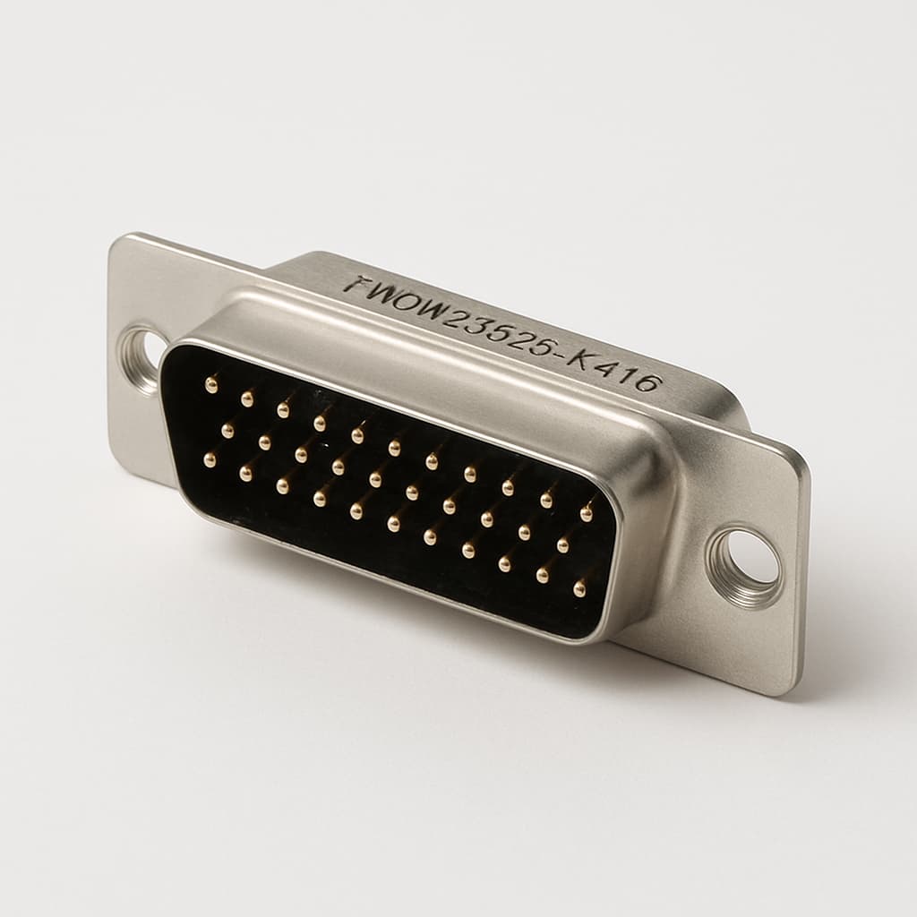 MOLEX / FCT FWDR25S25-K416 D-Sub — illustrative, KI-generierte Abbildung