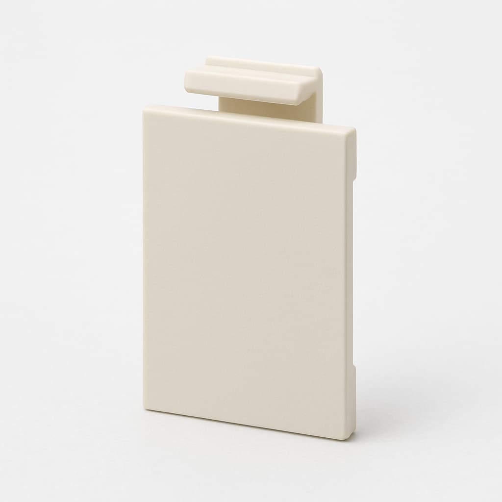 Telegartner H02023A8003 Frontplatten-Blindplatte — illustrative, KI-generierte Abbildung