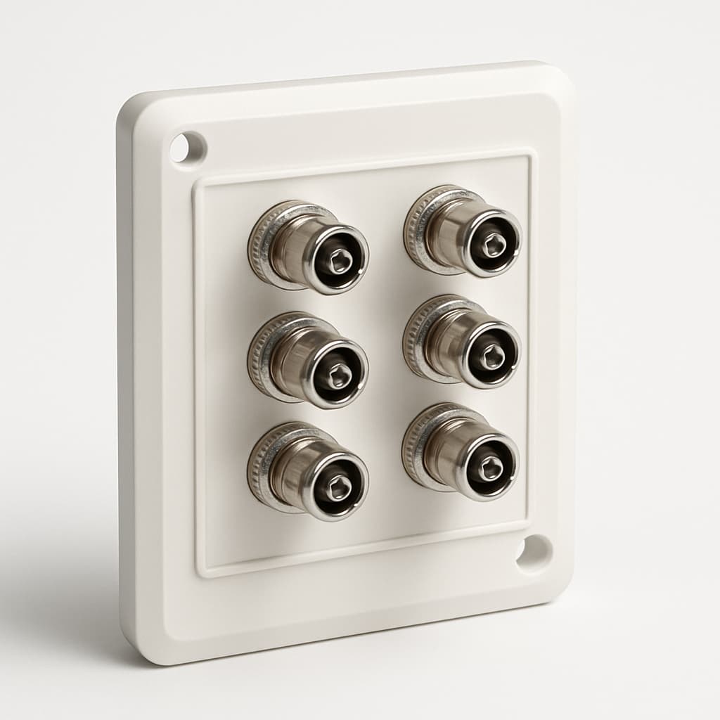 Telegartner H02041A0007 FO Outlet OAD/B — illustrative, KI-generierte Abbildung