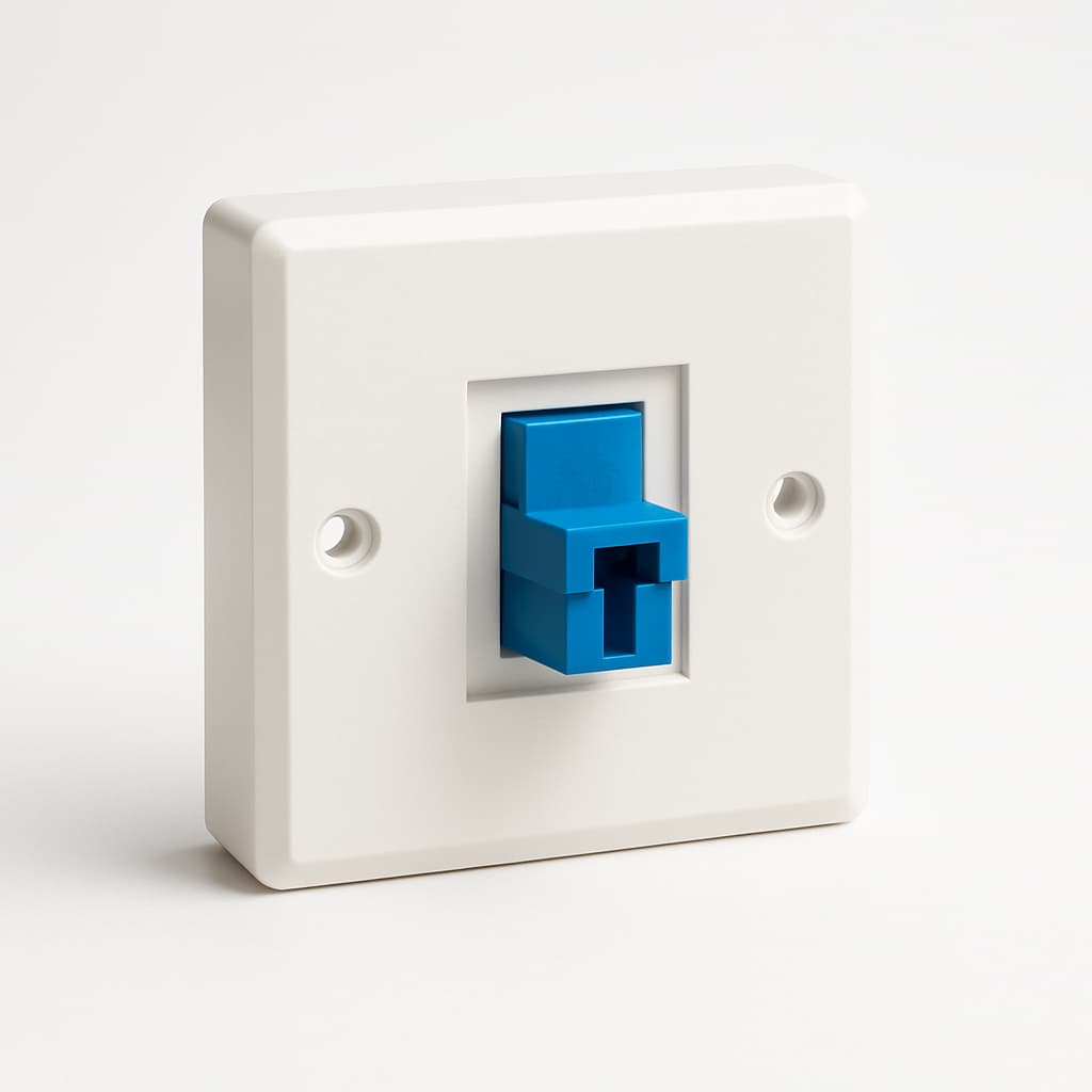 Telegartner H02041A0060 FO Outlet OAD/B — illustratieve, door AI gegenereerde afbeelding