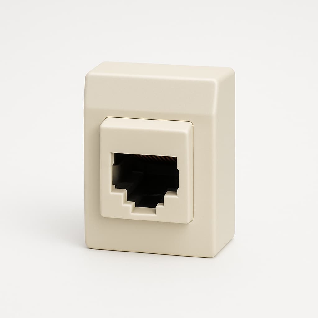 Telegartner J00020A0418 AMJ45 8 Up/50 Cat.5e — illustratieve, door AI gegenereerde afbeelding