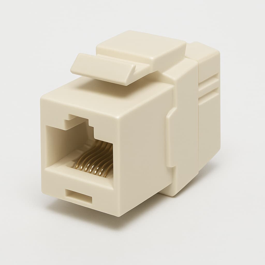 Telegartner J00020A0445 UMJ45 8(4)/8(4) SK UP/50 — illustratieve, door AI gegenereerde afbeelding