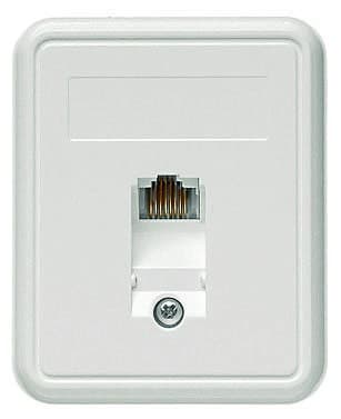 Telegartner J00023A0173 UMJ45 8 AP Cat.5e, parelwit RAL 1013