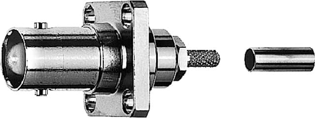 Telegaertner J01001B0041 BNC paneel-jack G7 RG-316/U