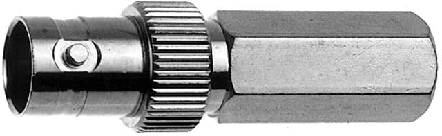 Telegaertner J01003A0020 BNC rechte jack, twist-on, 75 OHM