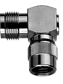 Telegartner J01019A0020 haakse adapter, TNC naar MINI UHF, F-M