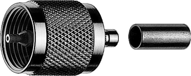 Telegaertner J01040A0010 UHF Straight Plug for RG-214/U