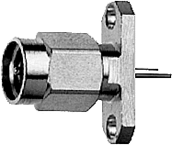 Telegaertner J01150A0161 SMA-Einbaustecker, 2-Hole, Lötstift