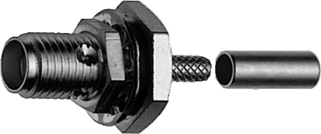 Telegaertner J01151A0601 SMA bulkhead jack-krimpconnector