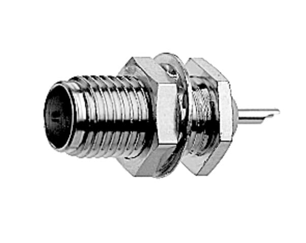 SMA bulkhead-jack soldeerpen J01151A0891