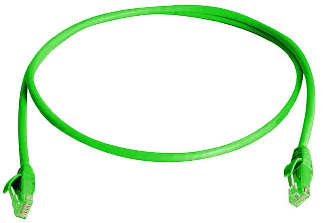 Telegaertner L00005E0026 Cat.5e patchkabel 10 m groen