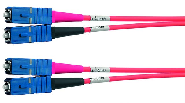 Telegaertner L00881A0003 FO duplex patchkabel SC E9/125 OS2, 2 m