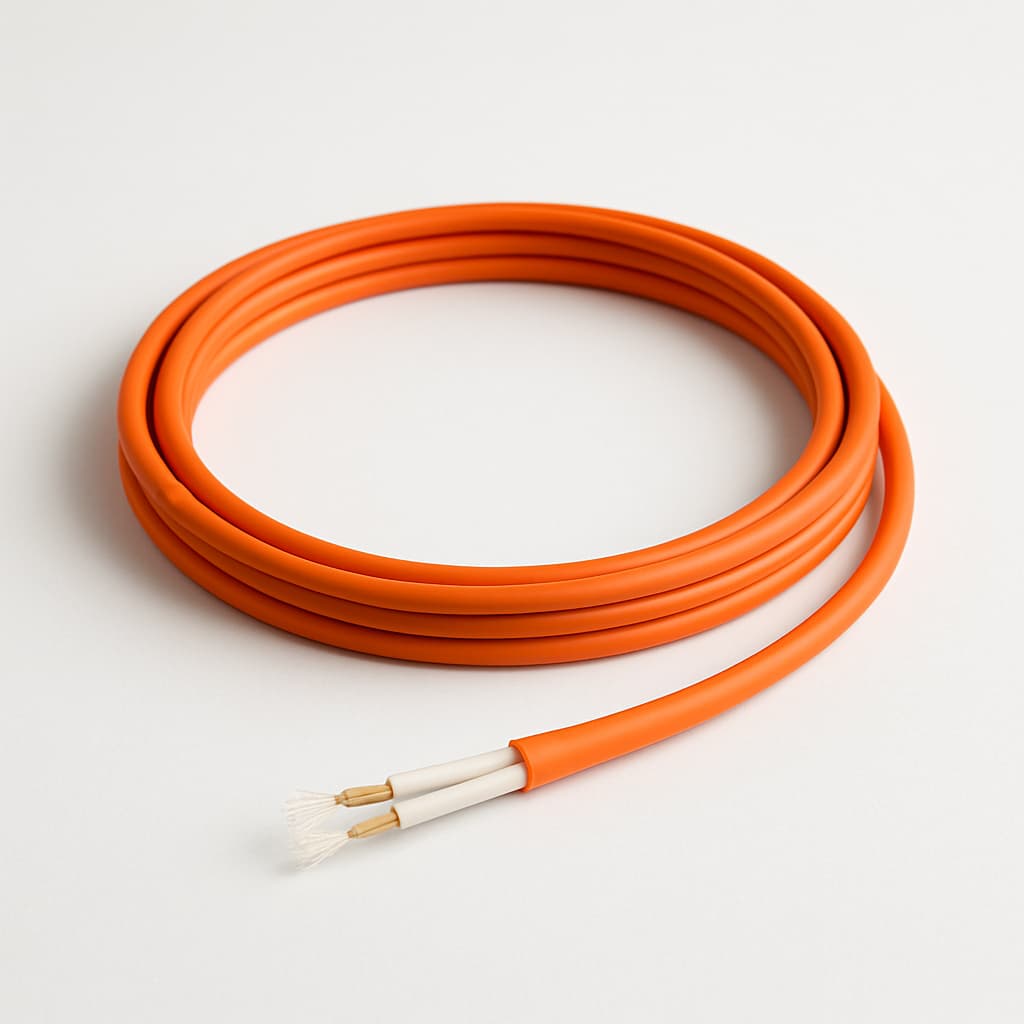 Telegartner L08012A0005 FO-Duplexkabel, 2G62.5/126, Orange — illustrative, KI-generierte Abbildung